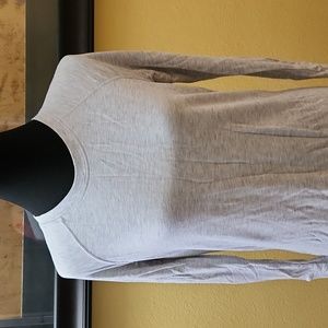 NWT Gray long sleeve jersey dress size S, by active life